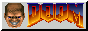 a 88x31 depicting DOOM guy and the DOOM logo